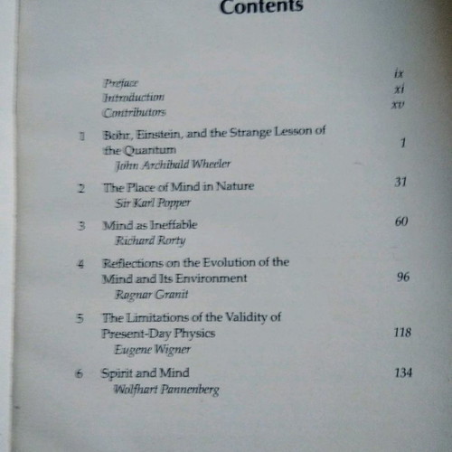 Mind in Nature used book