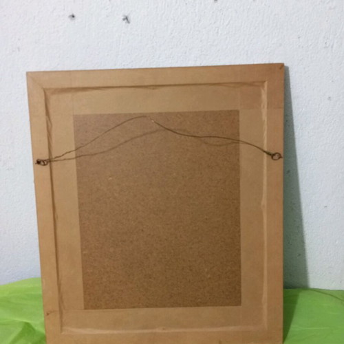 Pencil drawing painting used, dimensions 48x42 cm