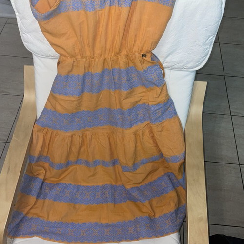 Summer dress Regalinas like new, blue and orange
