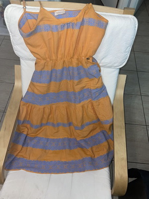 Summer dress Regalinas like new, blue and orange