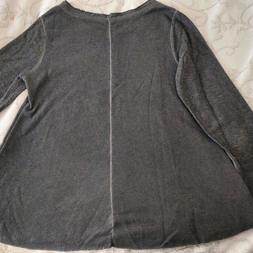 Blouse used gray size M 38 10 good condition