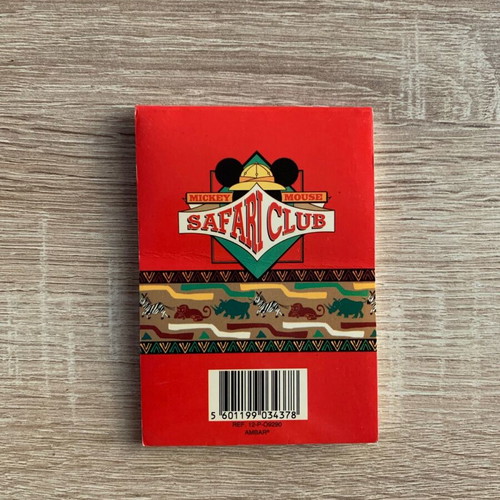Disney Mickey Mouse Safari Club vintage pocket notebook