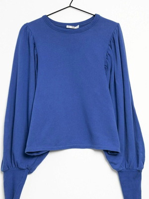 Zara sweatshirt used, blue, size M