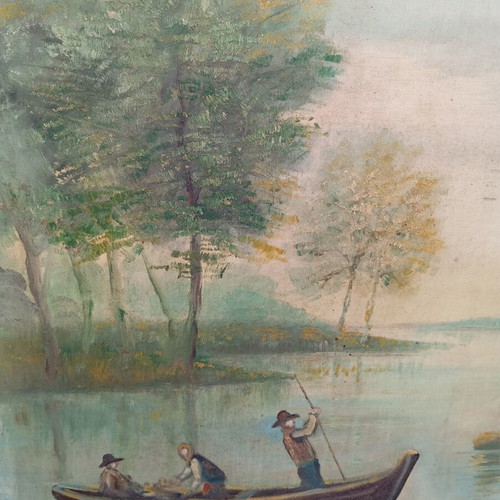 Oil Painting on Canvas used, 1.20x60 m