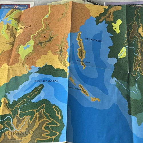Forgotten Realms Maztica Campaign Set TSR 1056 used, complete AD&D 2nd Edition