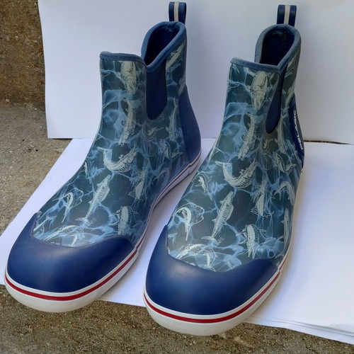 Pelagic Pursuit Deck Boots size 47, waterproof fishing and boat shoes