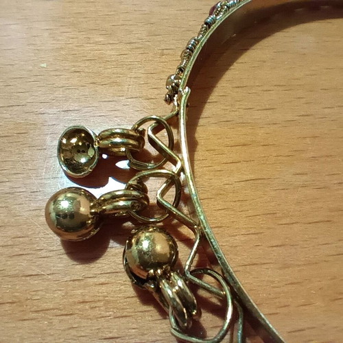 Bracelets set of two, fashion jewelry, gold color, new