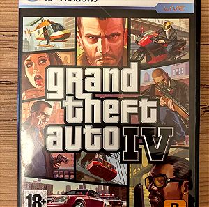 Grand Theft Auto 4 IV - 2 δίσκοι dvd rom