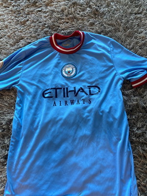 Фланелка Haaland Manchester City употребявана, футболен екип