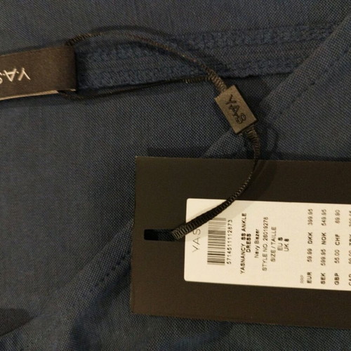 YAS dress new, size S, blue