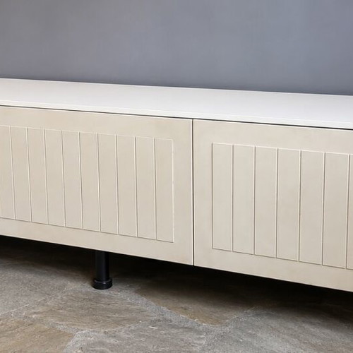 TV cabinet buffet table white used 180cm width 40cm depth