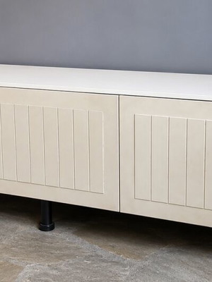 TV cabinet buffet table white used 180cm width 40cm depth