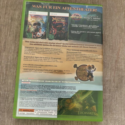 Monkey Island Collection Xbox 360 used complete