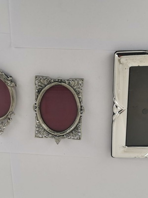 Picture frames used, set of 3, from 1980