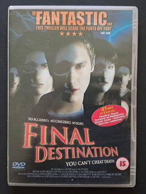 Final Destination DVD σαν καινούργιο, θρίλερ τρόμου δράμα με αγγλικούς υπότιτλους