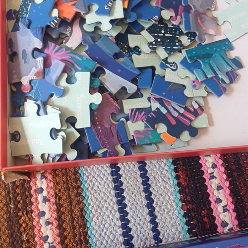 Puzzle Deep Sea Life Mudpuppy used, 100 pieces