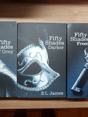 Fifty Shades of Grey trilogy in English, new