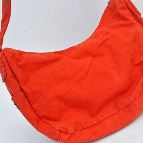 Levi's Y2K canvas shoulder bag used, red and orange