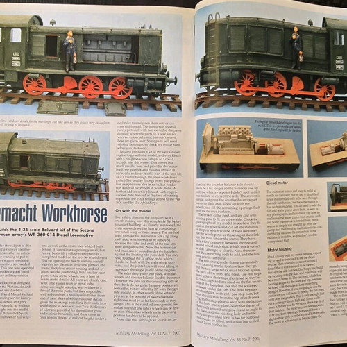 Military Modelling June 2003 issue like new