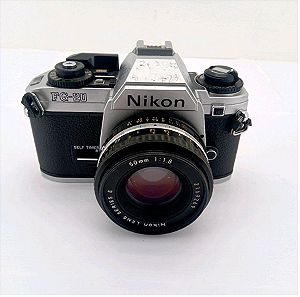 Nikon FG 20 φωτογραφική μηχανή του 1984