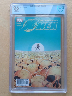 Astonishing X-Men #9 like new, CBCS certified, first appearance of Danger