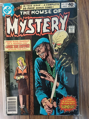 House of Mystery 282 used, English DC Comics comic book