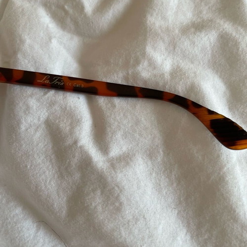 LaTris women's tortoiseshell sunglasses new, Clubmaster style with UV400 filter