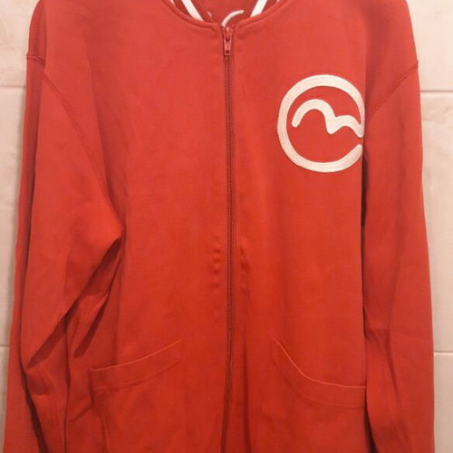 Evisu Jacket XL Red With Stripes Like New