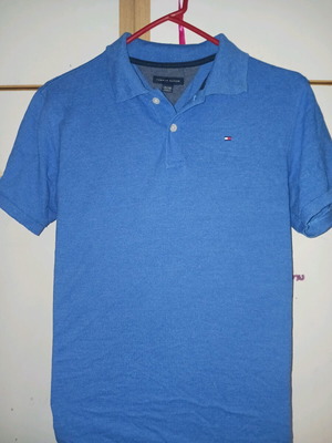 Εφηβικό πόλο Tommy Hilfiger μπλε σαν καινούργιο No14-16