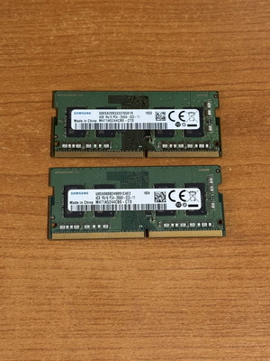 Samsung DDR4 8GB (2x4) 2666Mhz SODIMM RAM like new