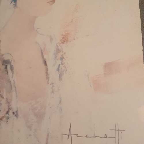 Frame used 64x84 cm with glass