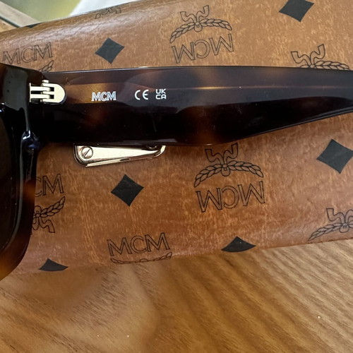 MCM women's sunglasses with case, authentic