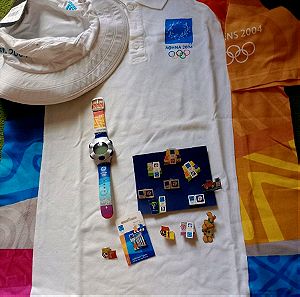 Αναμνηστικά ολυμπιακοί αγώνες 2004(όλα μαζί)
