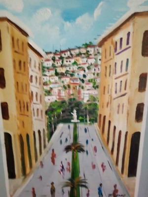 Painting Vas. Simos 60x80 with new frame