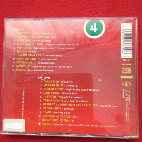 Freezone 4 Dangerous Lullabies 2 CDs like new, electronic