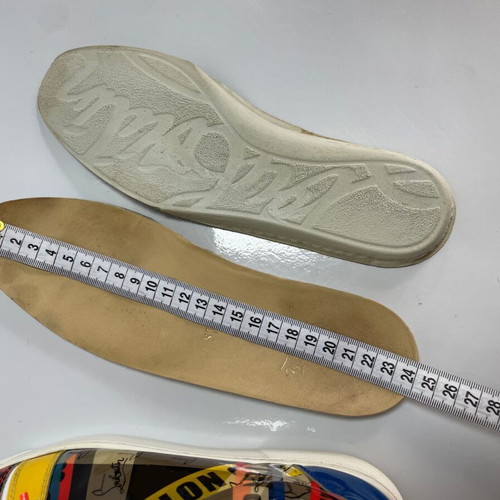 Christian Louboutin leather sneakers multicolor like new, size 37