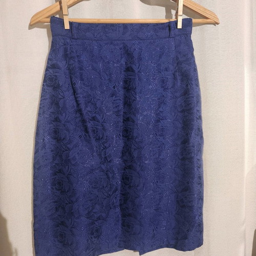 Pencil blue skirt like new, Small