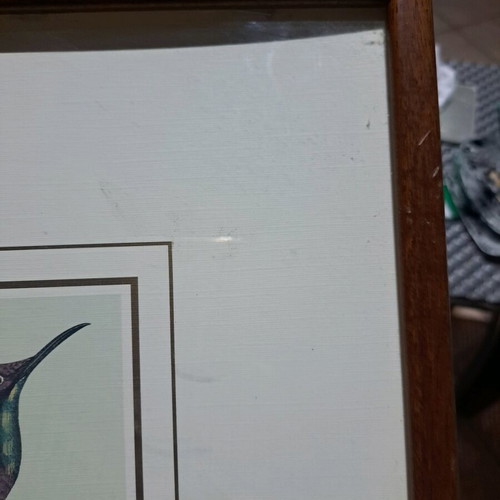 Wooden wall frame used with glass 42x32cm