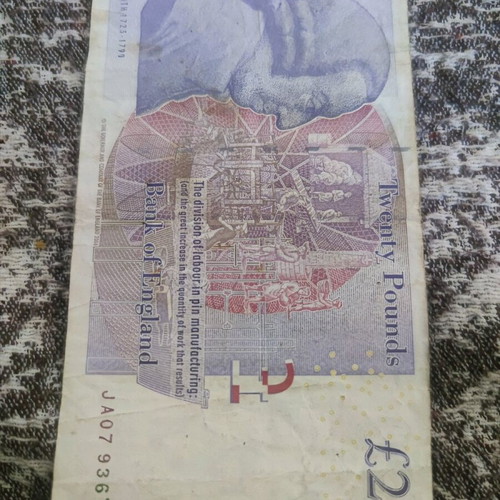 20 Pounds Banknote like new