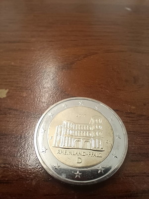 Germany 2 Euro 2017 F Rhineland coin uncirculated
