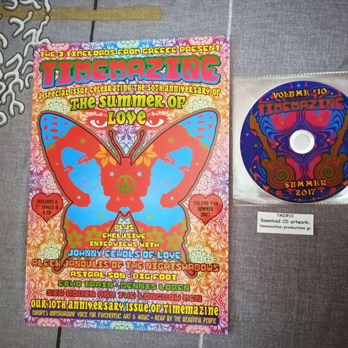 Timemazine issue 10 like new with CD