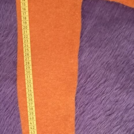 Women's angora wool blouse like new, orange