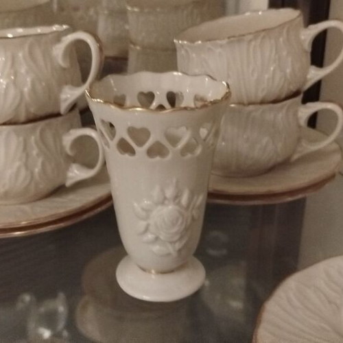Lenox Aristocrat porcelain tea set 28 pieces with large platter new