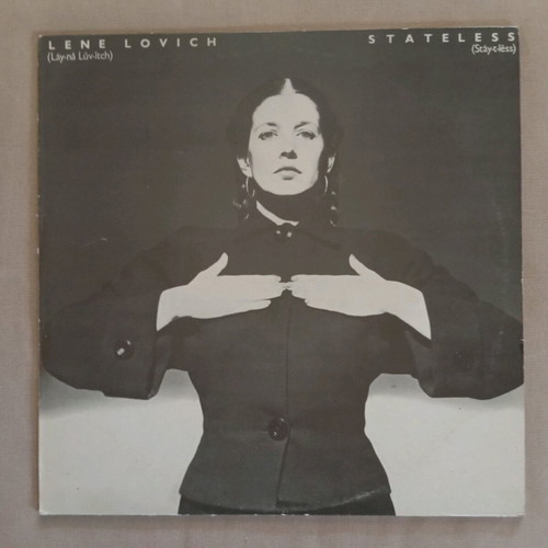 Lene Lovich Stateless vinyl like new