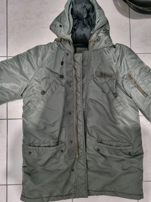 Μπουφάν ανδρικό Pepe Jeans μεταχειρισμένο, μέγεθος XXL, πράσινο