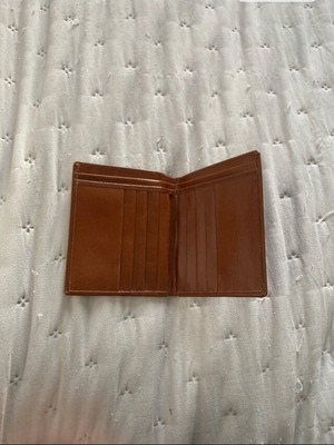 Leather wallet, brown