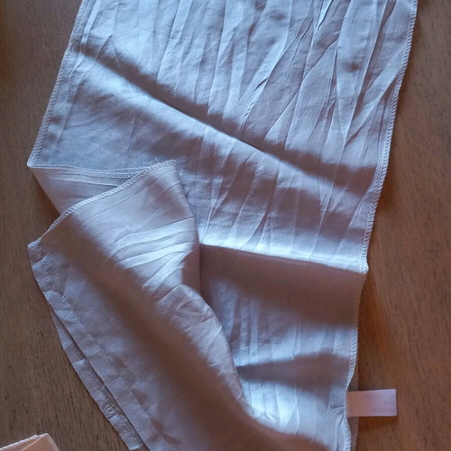 Soufli silk scarves new, pack of two