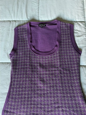 Poule de pied Artisti Italiani small purple gray like new