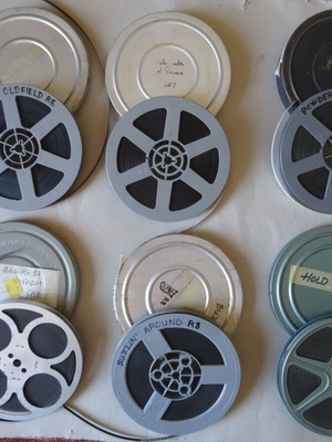 Standard 8mm Silent Films Pack of 6 Used, Black and White, 200ft Each