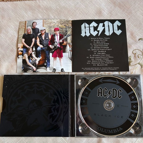 AC/DC Black Ice CD used
